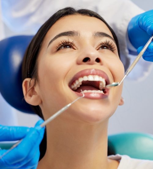 Equipment,,Face,And,Mouth,With,Woman,At,Dentist,For,Oral